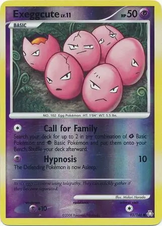 Legends Awakened Exeggcute #93/146 reverse holo